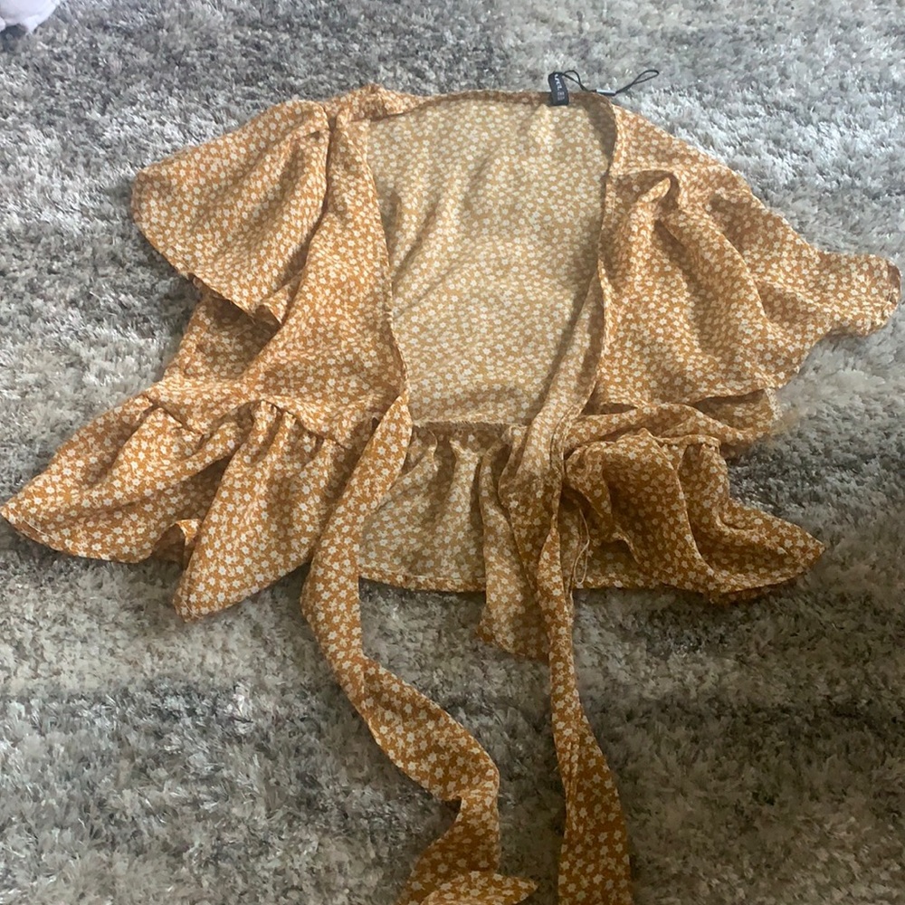 Brand new wrap blouse